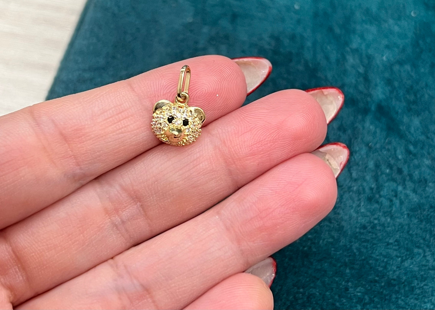 Dije oso mini - Oro nacional / 1.2 gr