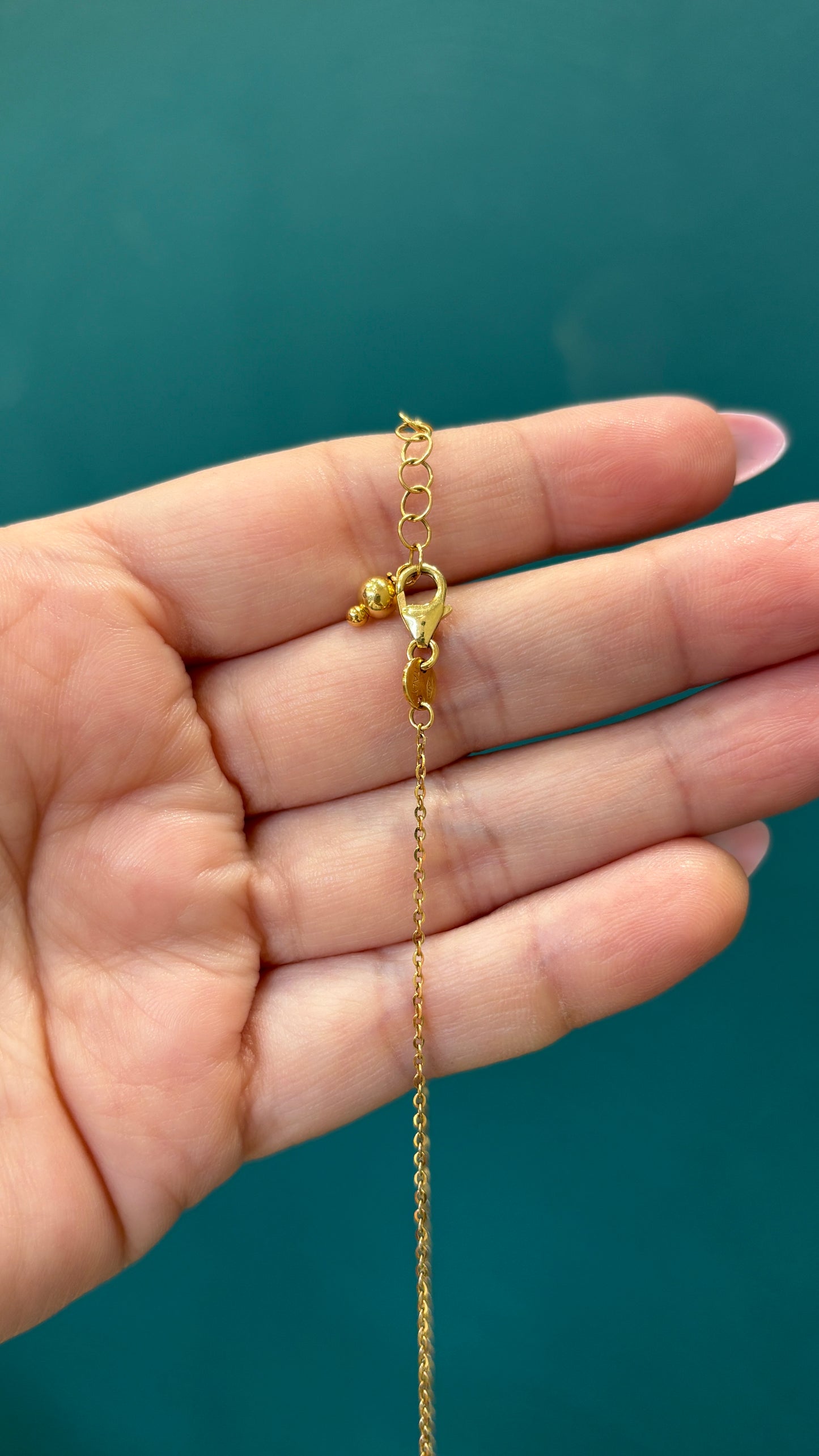 Cadena de dama - Oro italaino / 3.1 gr - 50 cm