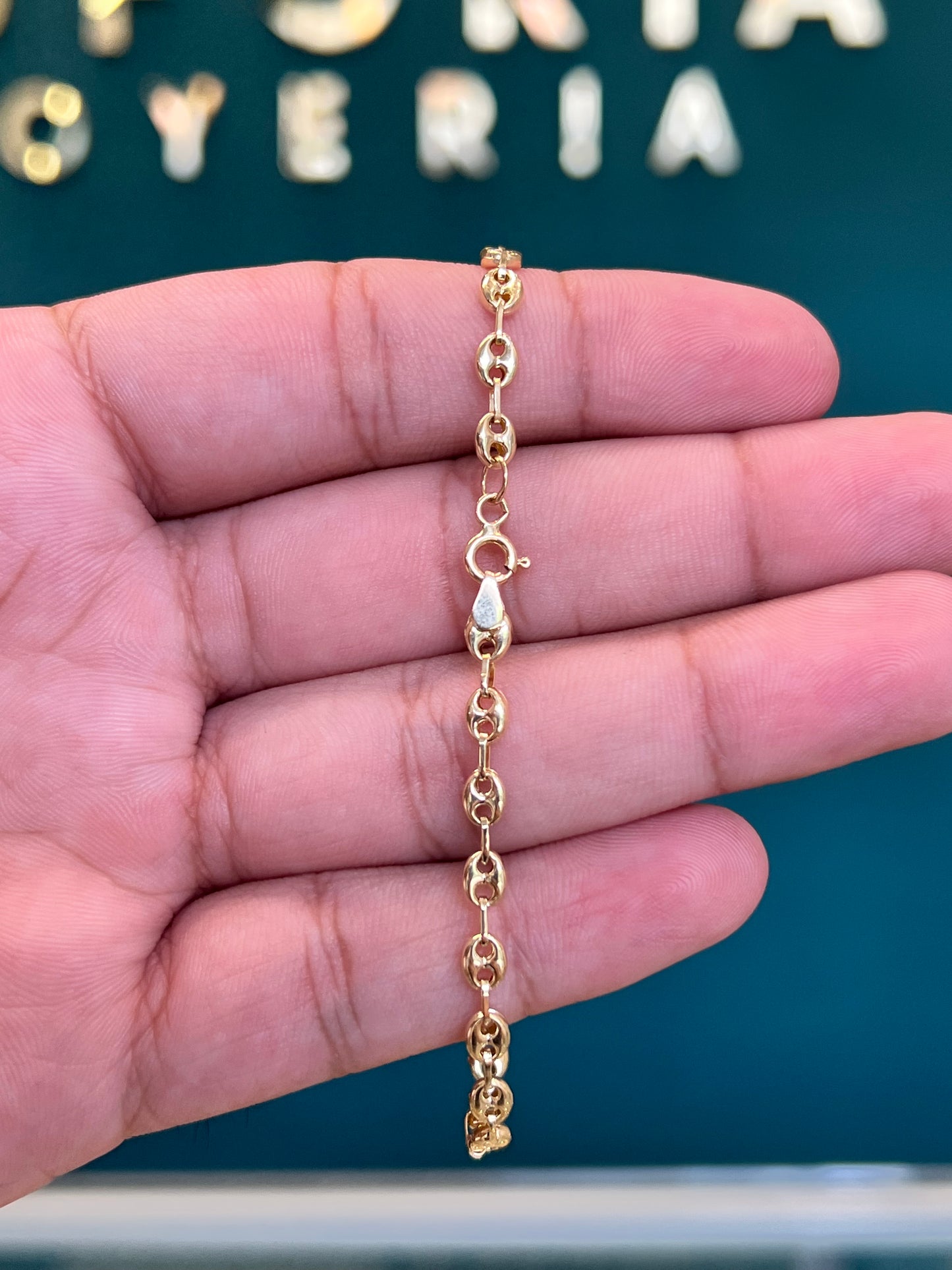 Pulso GCC - Oro nacional / 18.5 cm - 2.6