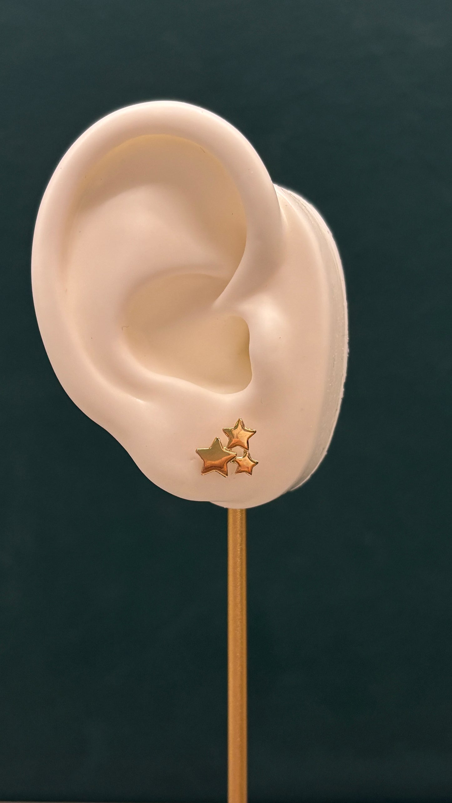 Topos 3 estrellas / Oro nacional - 0.7 gr