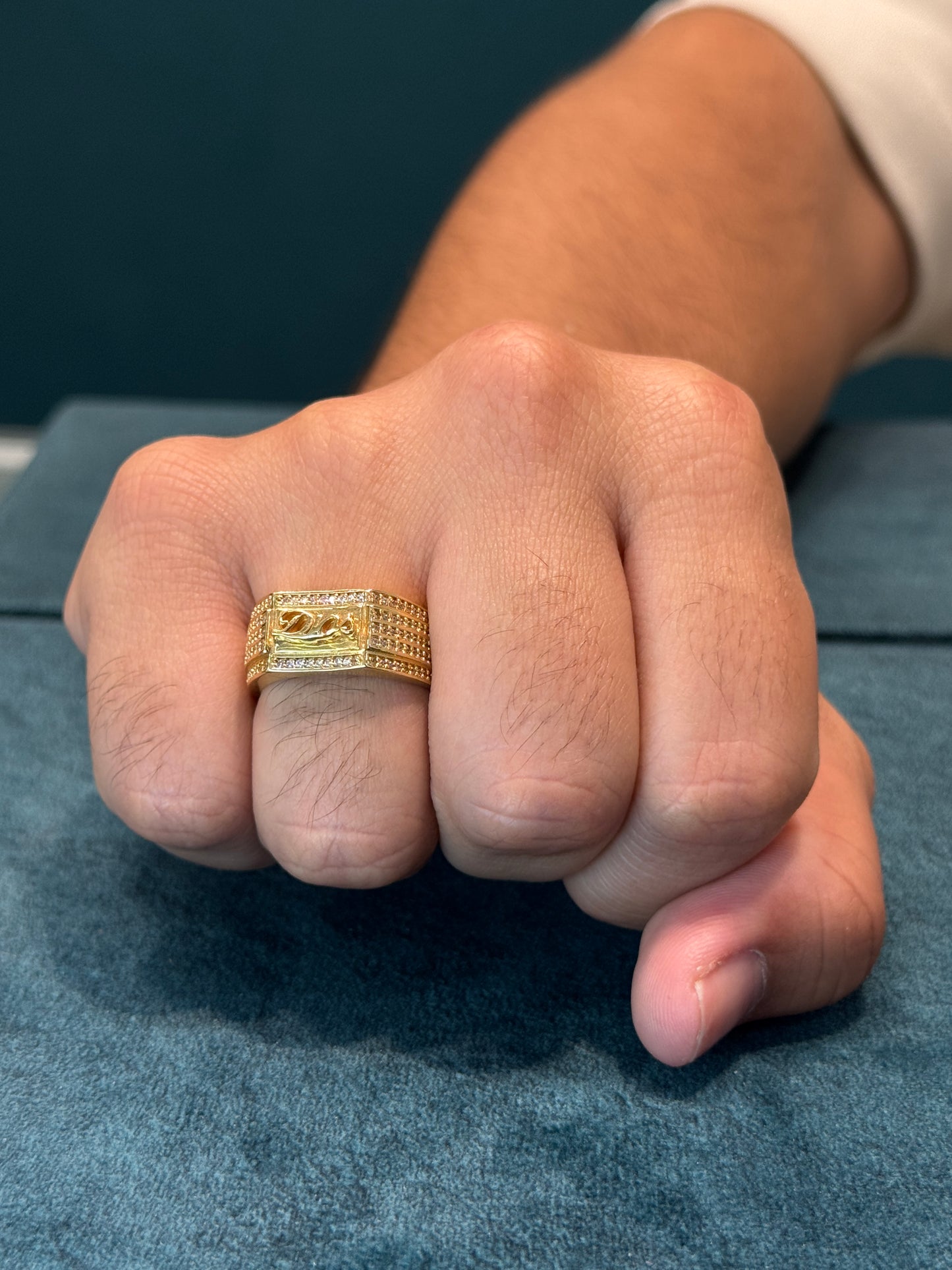 ANILLO DIOS / TALLA 11 / 10.1GR