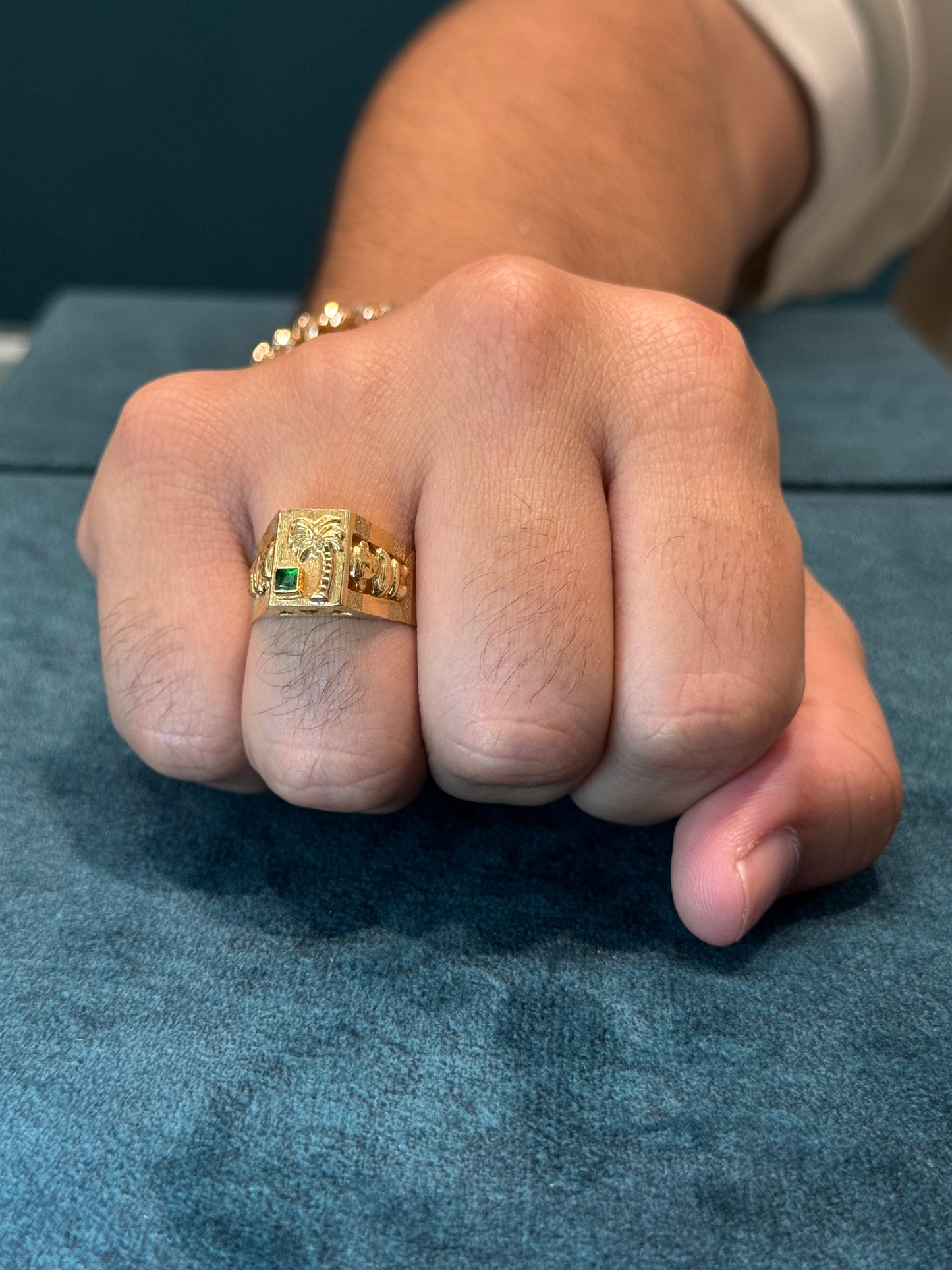 anillo hombre / talla 11 1/4 / 4.8gr