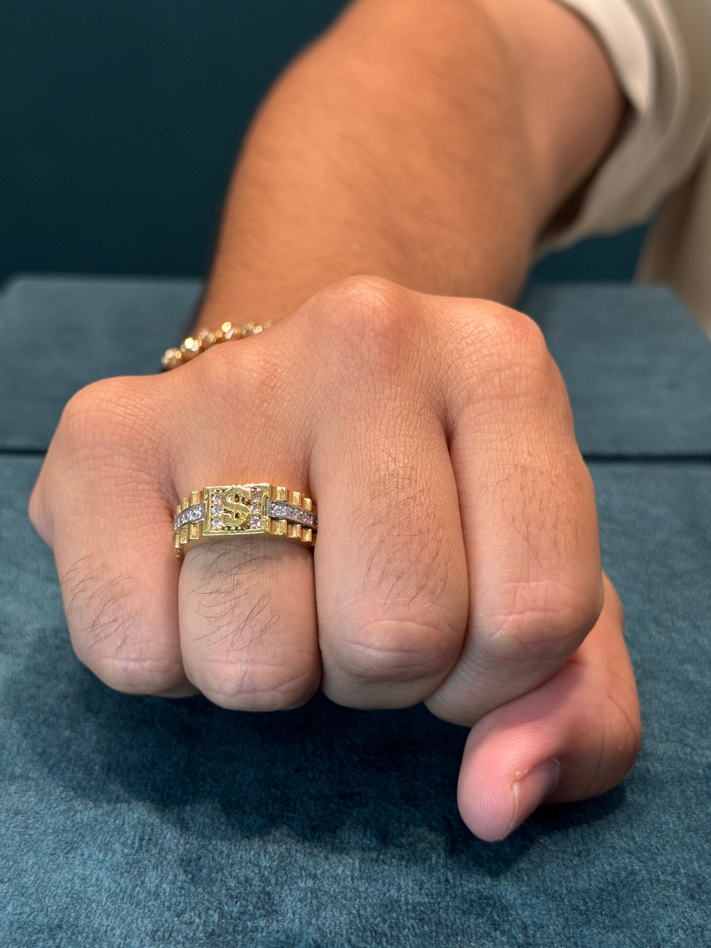 anillo hombre/ talla 10 1/2 / 7.5gr