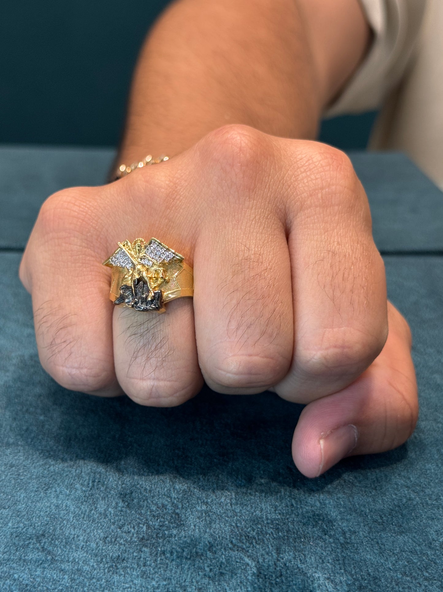 anillo hombre / talla 10 / 9.8gr