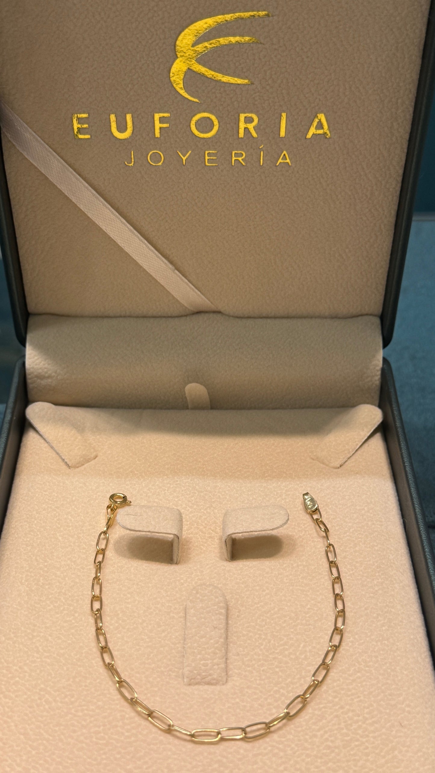 pulso tejido clip / 18 cm / 2.2 gr / oro nacional