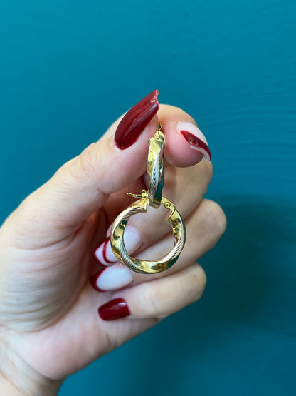 Candongas / 2.6 gr / oro italiano