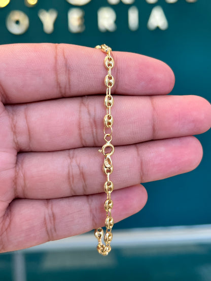 Pulso GCC - Oro nacional / 18 cm - 2.6 gr