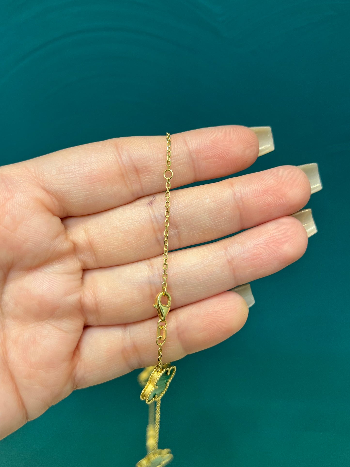 Cadena VC Oro italiano - 45 cm ajustable / 12.8 GR