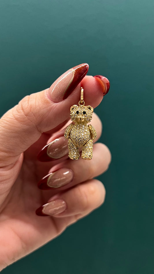 Dije oso articulado -Oro nacional / 6.0 gr