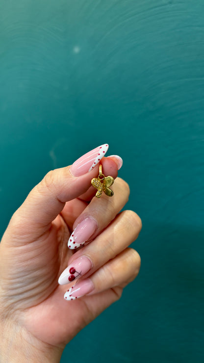 Dije mariposa - Oro nacional / 1.0 gr
