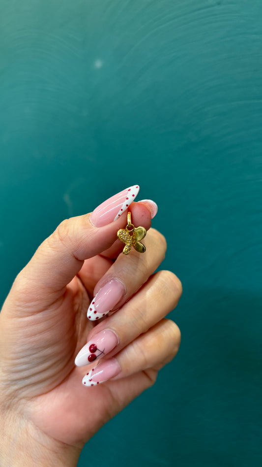 Dije mariposa - Oro nacional / 1.0 gr
