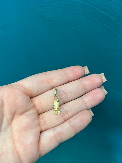 Dije Virgen de Los Ángeles - Oro nacional / 0.7 gr