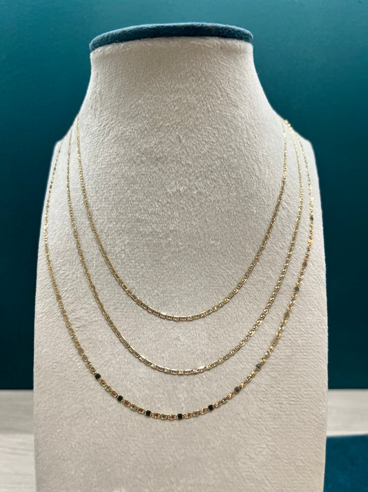Cadena de dama / oro italiano