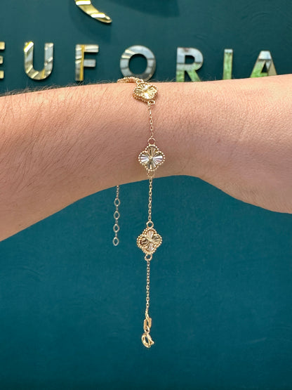 Pulso VC -Oro italiano / 5.1 gr - ajustable de 18 cm a 20 cm