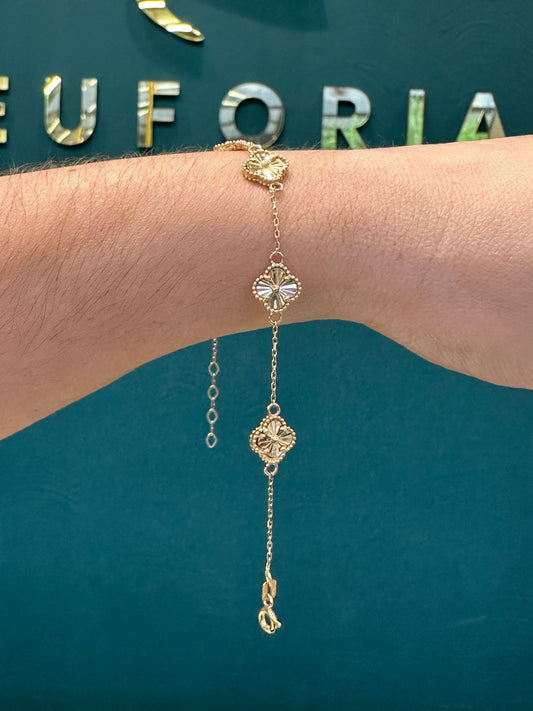 Pulso VC -Oro italiano / 5.1 gr - ajustable de 18 cm a 20 cm