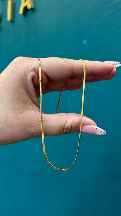 Cadena egipcia - Oro italiano / 50cm - 1.8 gr