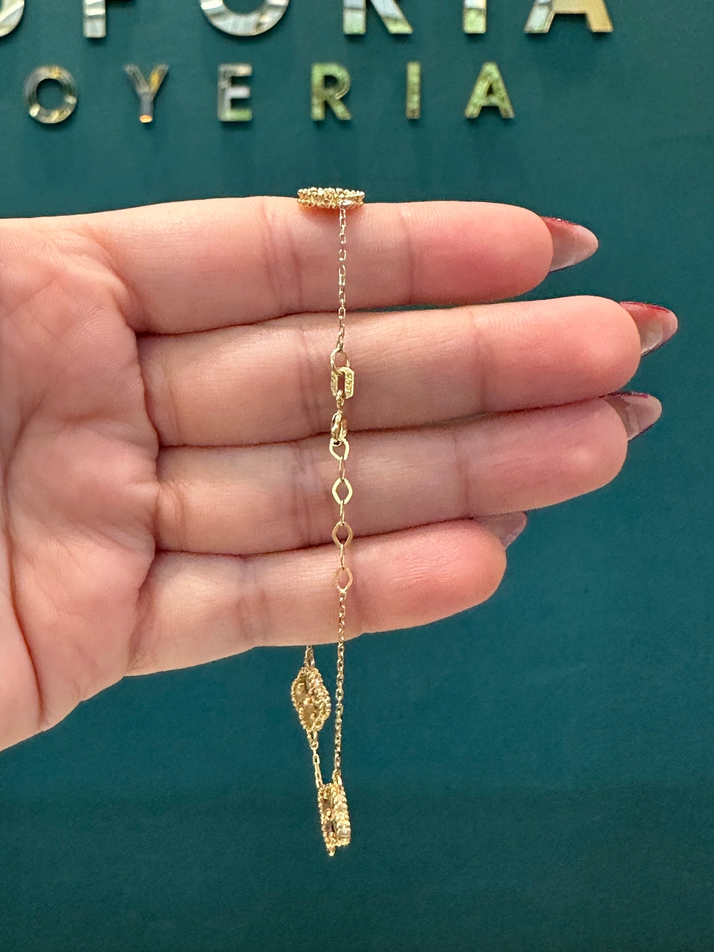 Pulso VC -Oro italiano / 5.1 gr - ajustable de 18 cm a 20 cm