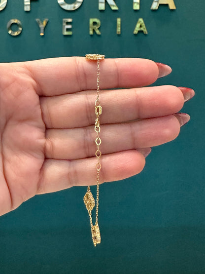 Pulso VC -Oro italiano / 5.1 gr - ajustable de 18 cm a 20 cm