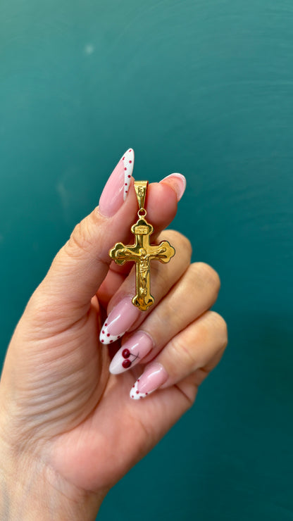 Dije Cristo - Oro nacional / 1.9 gr