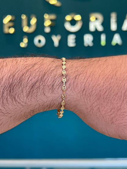 Pulso GCC -Oro nacional / 18.5 cm - 1.9 gr