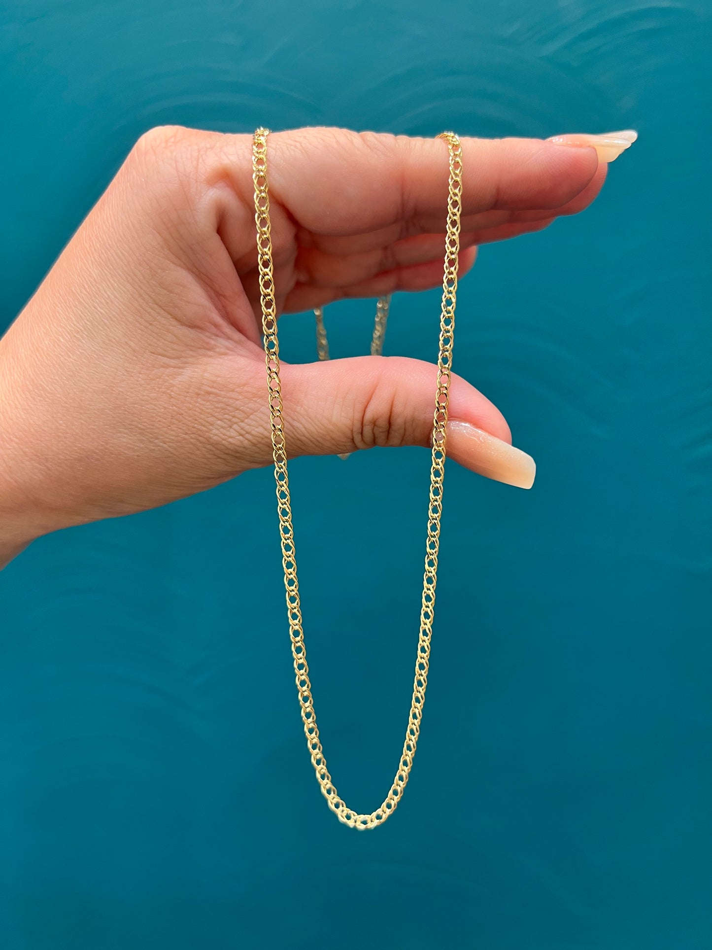 CADENA DAMA / ORO ITALIANO
