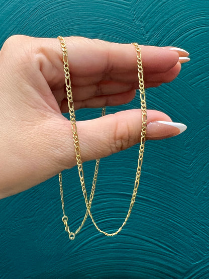 Cadena 3 en 1 - Oro italiano / 50 cm - 3.3 gr