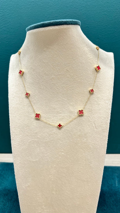 Cadena vc roja - Oro italiano especial / 6.3 GR