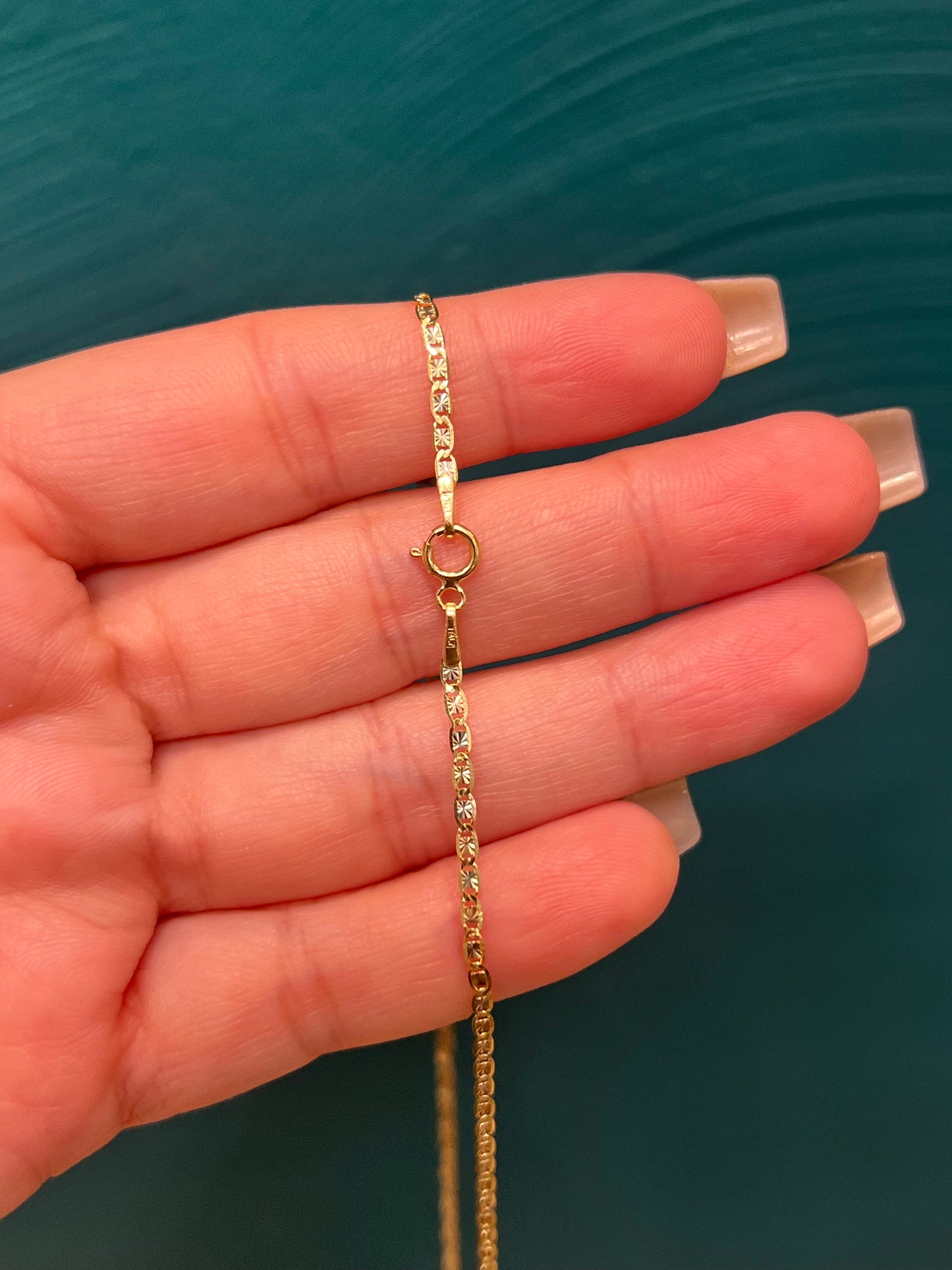 Cadena de dama / oro italiano