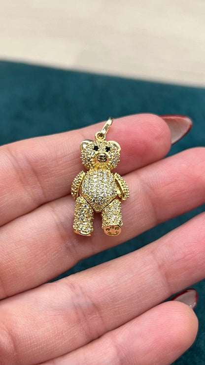 Dije oso articulado -Oro nacional / 6.0 gr