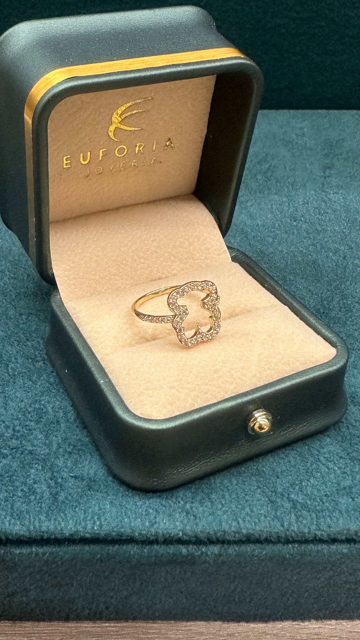 Anillo silueta de tous -Oro nacional / 2.7 gr