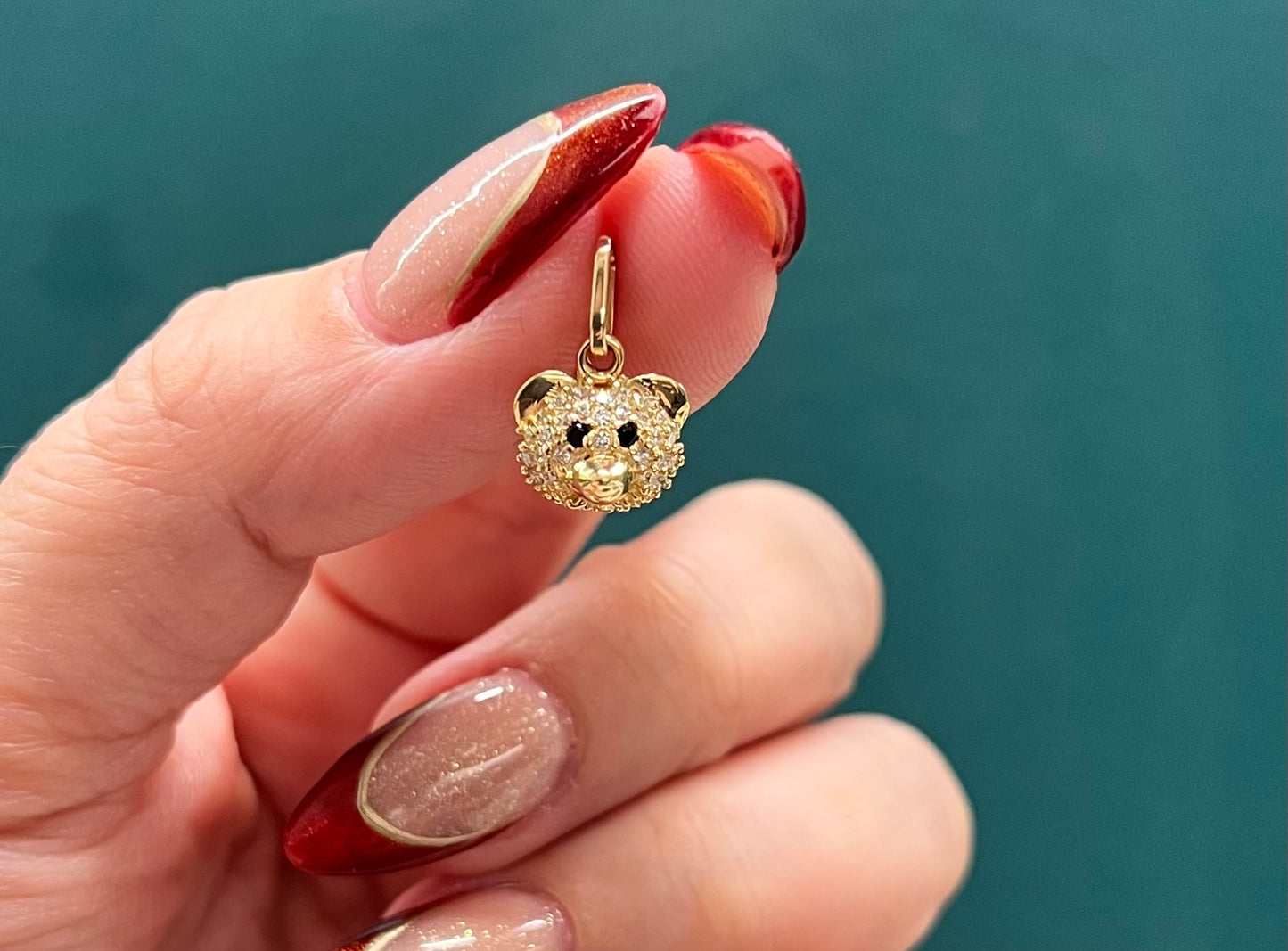 Dije oso mini - Oro nacional / 1.2 gr