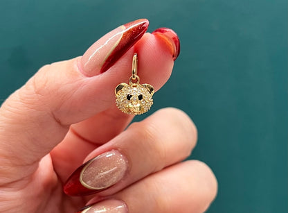 Dije oso mini - Oro nacional / 1.2 gr