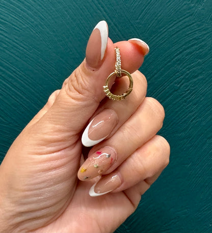 Candongas para niña - Oro nacional / 1.9 gr