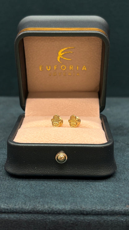 Topos mano de hamsa /Oro nacional - 0.6 gr