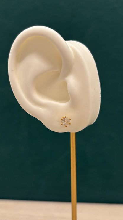 Topos circon grande / Oro nacional - 1.1 gr