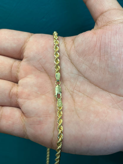 CADENA TEJIDO LAZO / 60CM / 11.5 GR / ORO ITALIANO