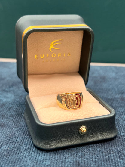 Anillo Virgen milagrosa / talla 5 - 3.2 gr