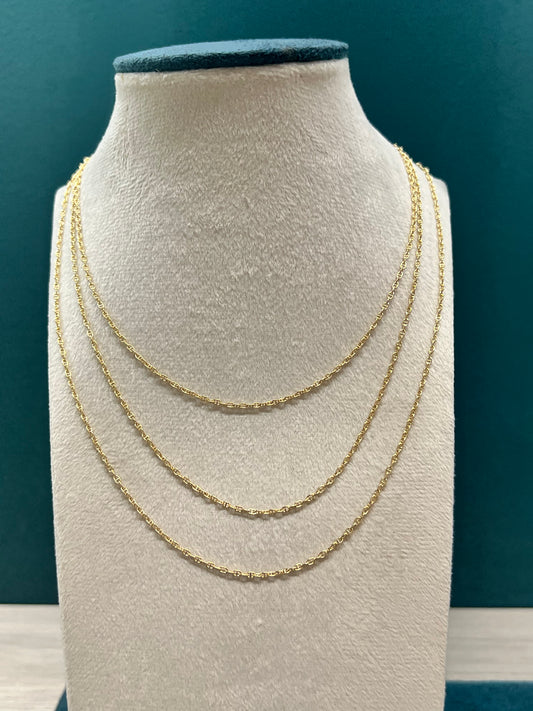 Cadena de dama / oro italiano