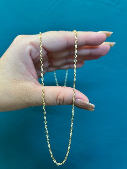 Cadena de dama / oro italiano