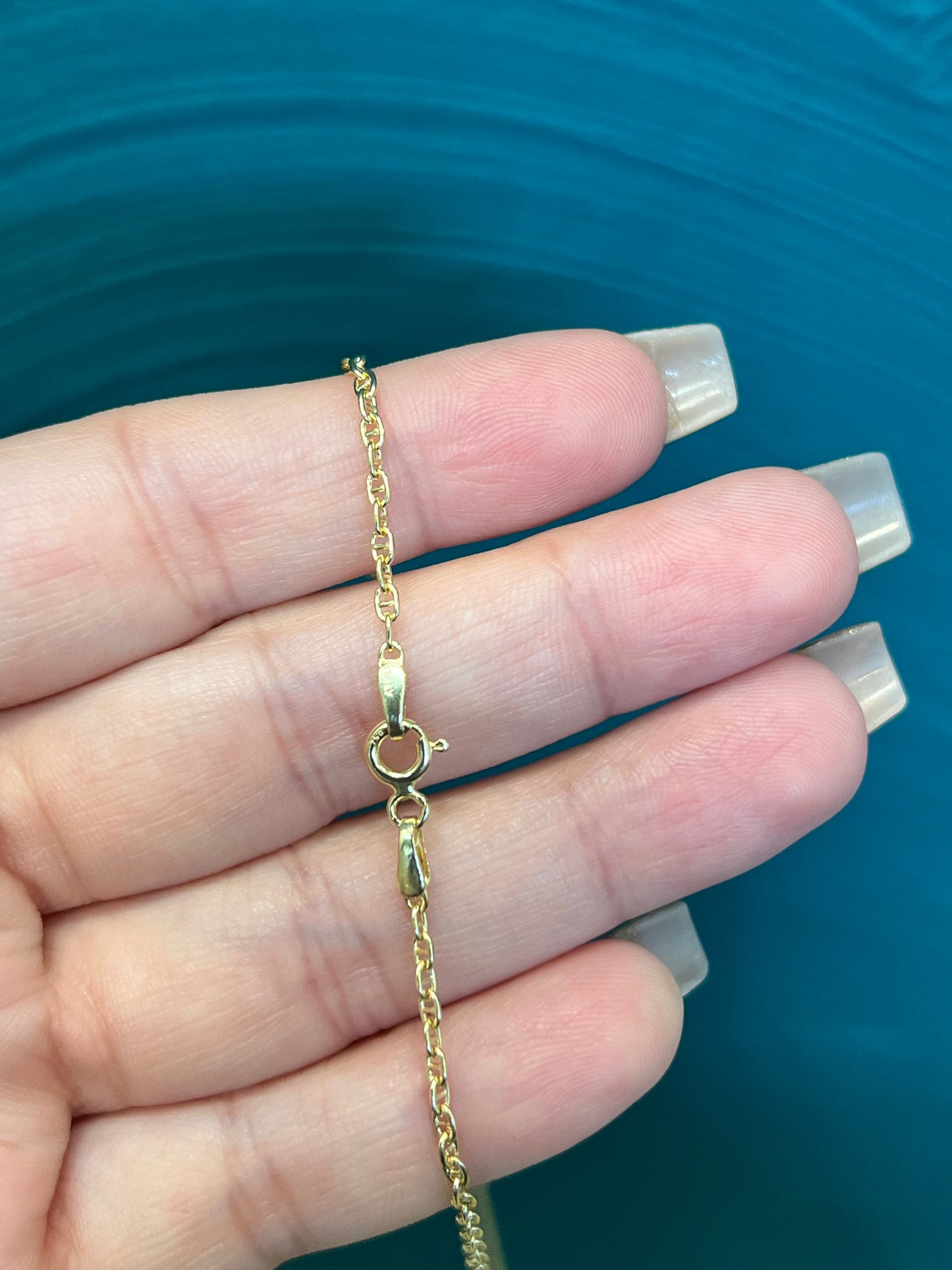Cadena de dama / oro italiano