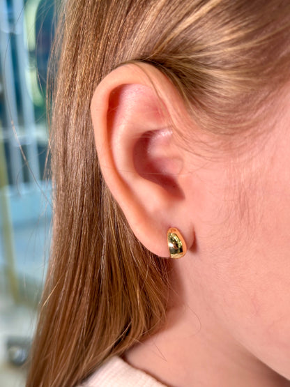 Candongas niñas -Oro nacional / 2.0 gr