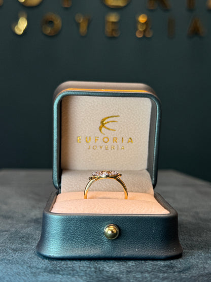 anillo dama circones