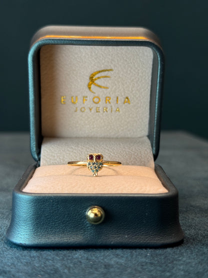 Anillo dama / talla 7 / 1.9gr