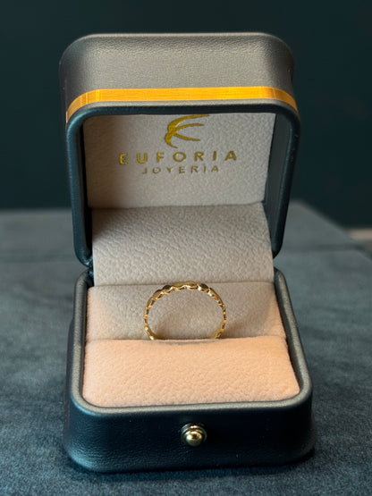anillo dama / talla 7¼ / 1.7gr
