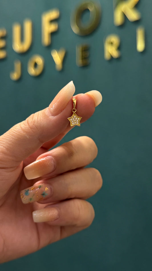 dije estrella / 0.6 gr