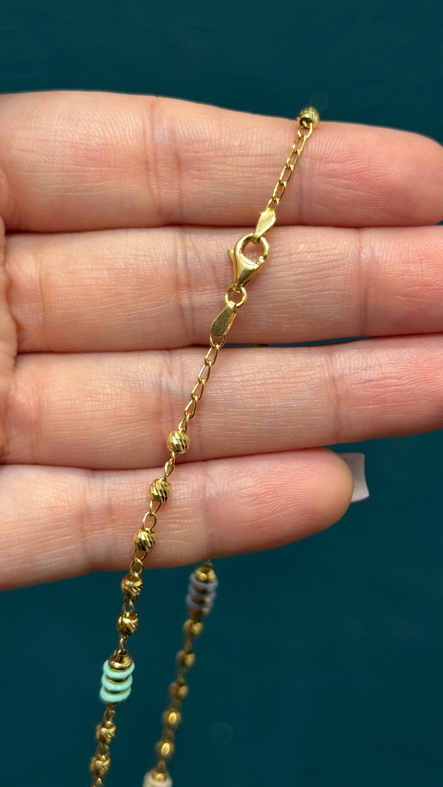 CADENA DAMA / 50 cm / 7.6 gr  / oro nacional