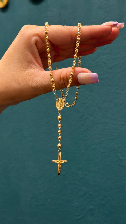 Rosario / 45 cm / 6.9 gr / oro nacional