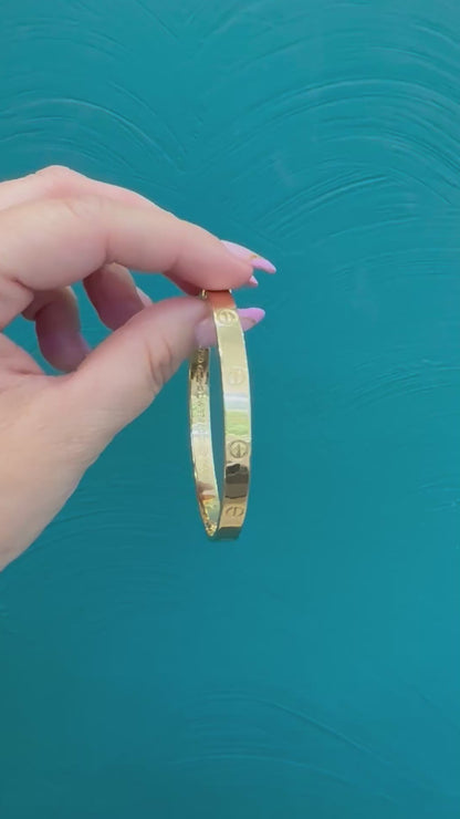 Aro love & love italiano ( diferentes tallas ) / 7.6 gr
